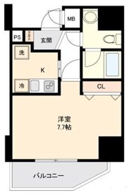 リヴシティ上野入谷グロースの間取り画像