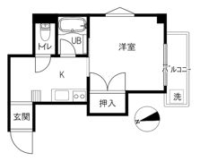 TI-コーポの間取り画像
