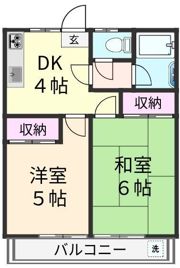 上水ハイムの間取り画像