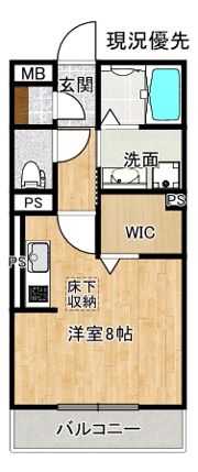 コンチネンタルの間取り画像