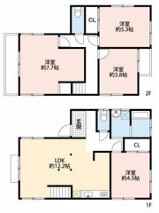 成増5丁目戸建の間取り画像