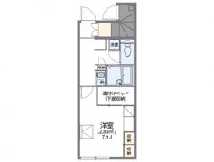 レオパレスセンターウエストⅠの間取り画像
