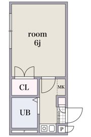 KITANO APARTMENT経堂の間取り画像