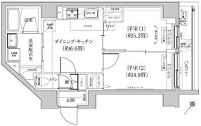 アイル グランデ押上ノースの間取り画像