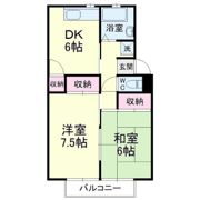 プレジールKの間取り画像