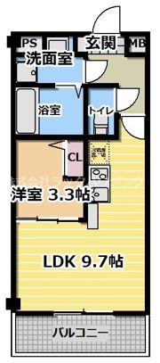 HCレジデンスの間取り画像