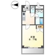 プレジール今福鶴見の間取り画像