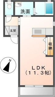 シャーメゾンリーフの間取り画像
