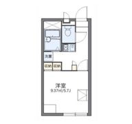 レオパレスハーベストの間取り画像