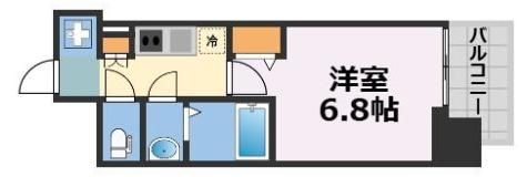フォーリアライズ天王寺ヴァロールの間取り画像