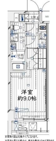 レガリス大島の間取り画像