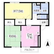 アレグレスD棟の間取り画像