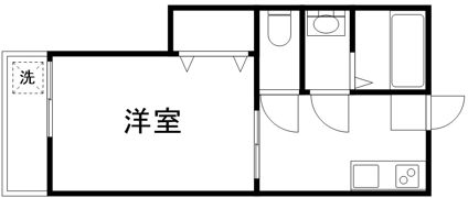 ハイツ栄連の間取り画像