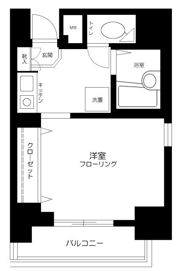 クレアシオン渋谷の間取り画像