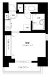 クレアシオン渋谷の間取り画像