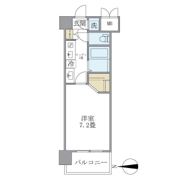 イーストコート芝の間取り画像