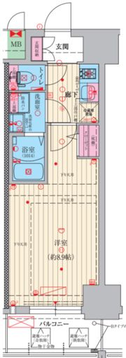 ファーストフィオーレ北大阪リアンの間取り画像