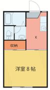 陽光ハイツAの間取り画像
