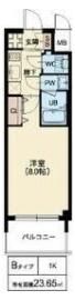 スプランディッド十三本町の間取り画像