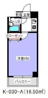 フェースタワー2の間取り画像