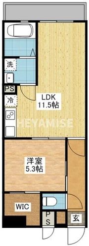 ヴィオラ東長崎の間取り画像