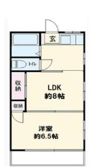 コーポランス十和田の間取り画像