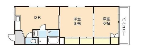 サウスウエストの間取り画像