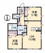 シャーメゾンNの間取り画像