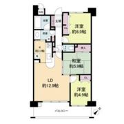 レジディア千里万博公園の間取り画像