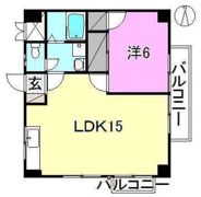 コスモリヴェール小栗の間取り画像