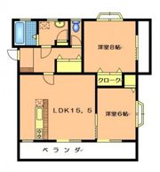 サンパークマンション益田の間取り画像