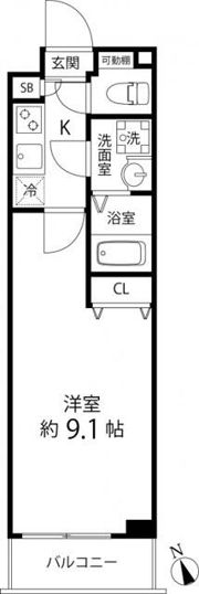 プレール・ドゥーク成増の間取り画像