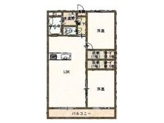ルシエル浜町の間取り画像