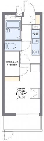 レオパレス吹田の間取り画像