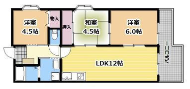 リバージュⅠの間取り画像