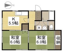 サニーセブン日出の間取り画像