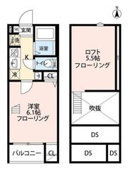 グランディール千住の間取り画像