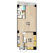 ルラーシェ難波の間取り画像