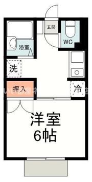 ジュネス追分の間取り画像