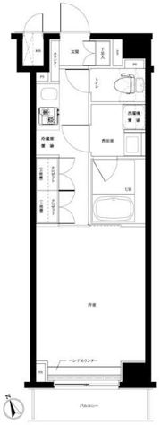 ルーブル赤羽西の間取り画像