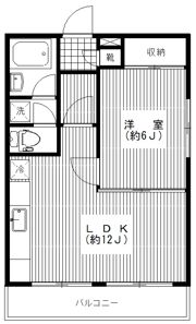 ロジェ麻布の間取り画像