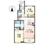 ソレイユテラスの間取り画像