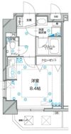 シャルムコート新宿ステーションパレスの間取り画像