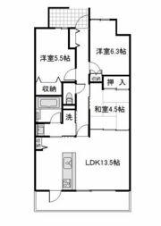 アルファステイツ野田Ⅱの間取り画像