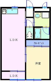 エーライフの間取り画像