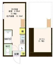 ハーモニーテラス和泉の間取り画像