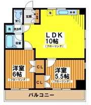 パークサイド大原の間取り画像