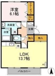 サンラモン東山 Aの間取り画像