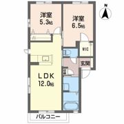ファミーユ寿 B棟の間取り画像