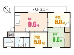 コーポ辰本（緑井）の間取り画像